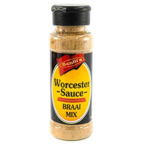 Scalli's Worcester Sauce Braai Mix Shaker 200ml