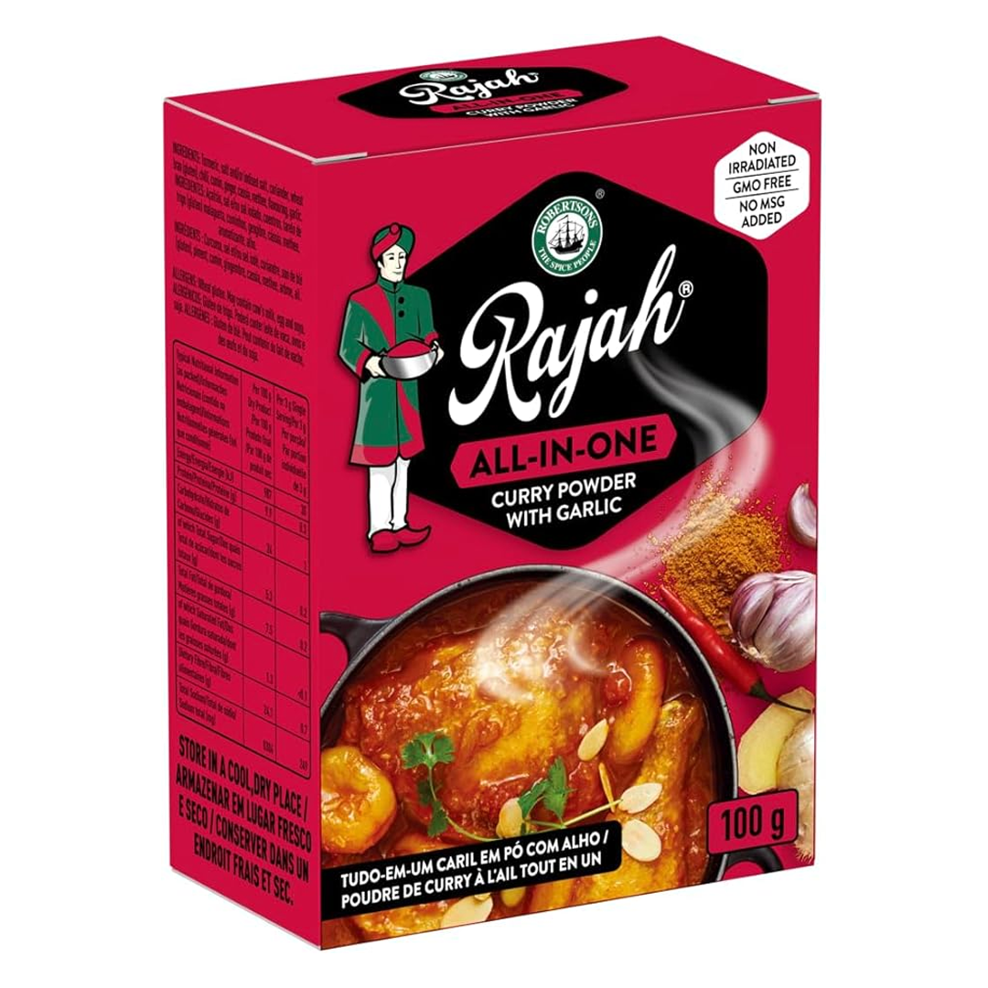 Rajah Curry Powder All In One with Garlic 100G