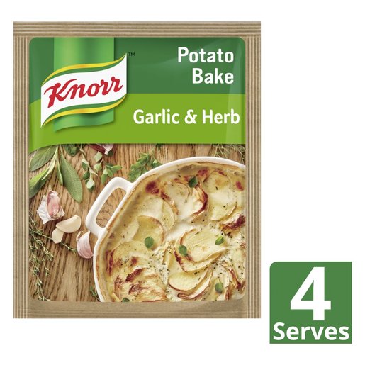 Knorr Potato Bake Garlic Herb 43G