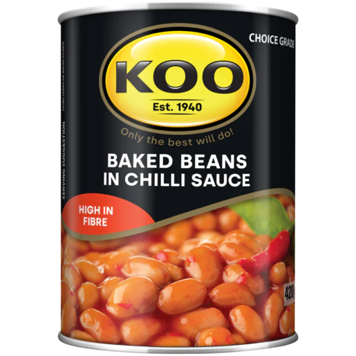 Koo Baked Beans in Chilli Sauce 420G