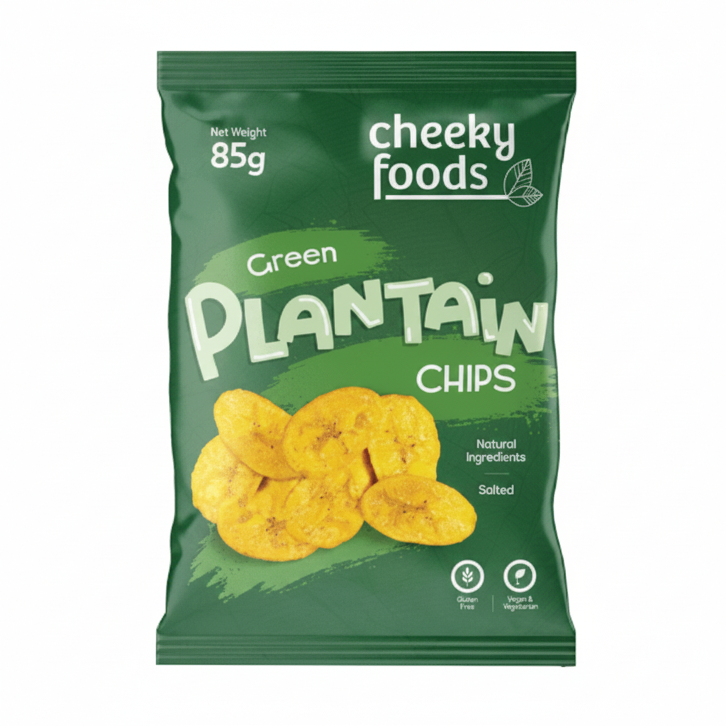 Cheeky Foods Salted Plantain Chips 85g