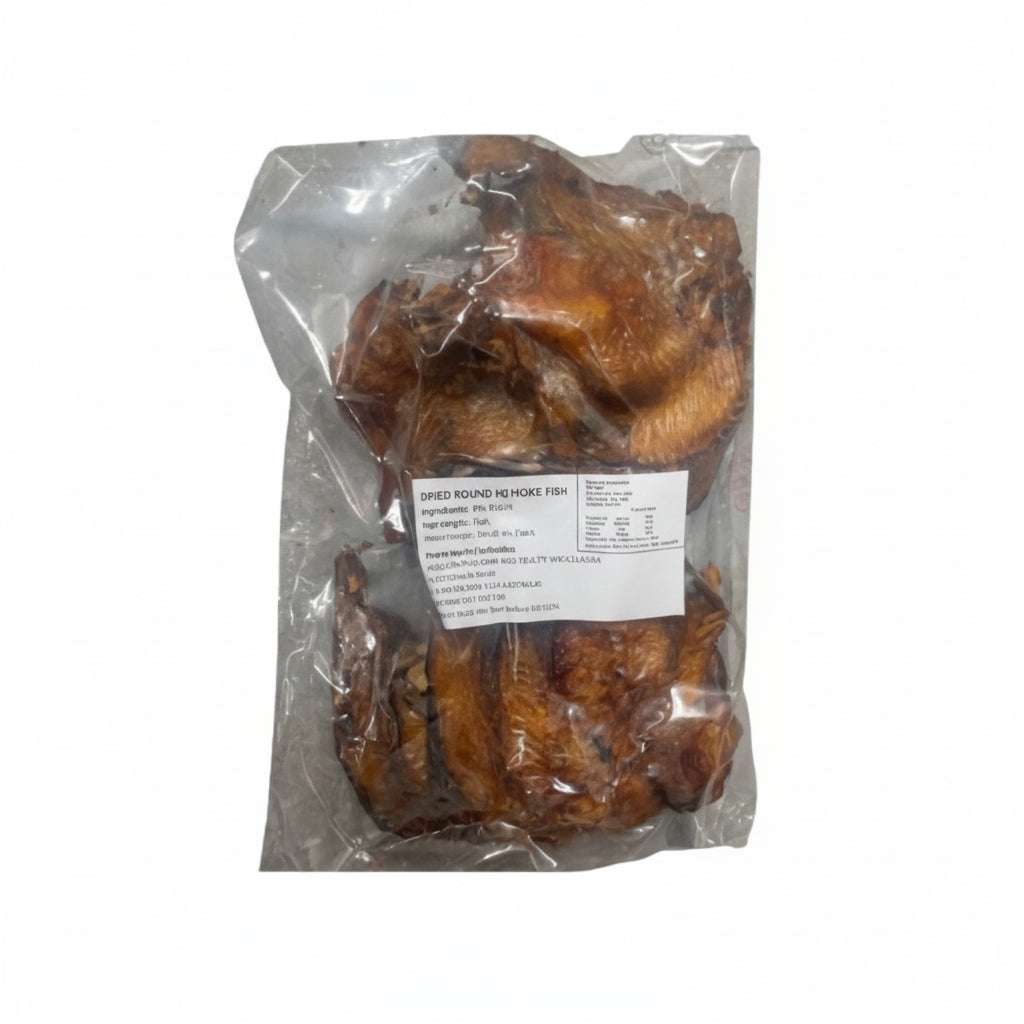 Dry round (Headless) fish 450g (smoked catfish)