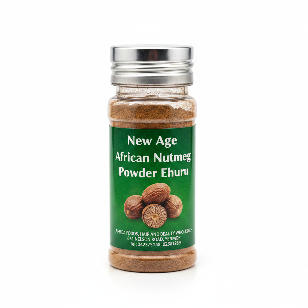 New Age Ehuru Powder (African nutmeg) 70g