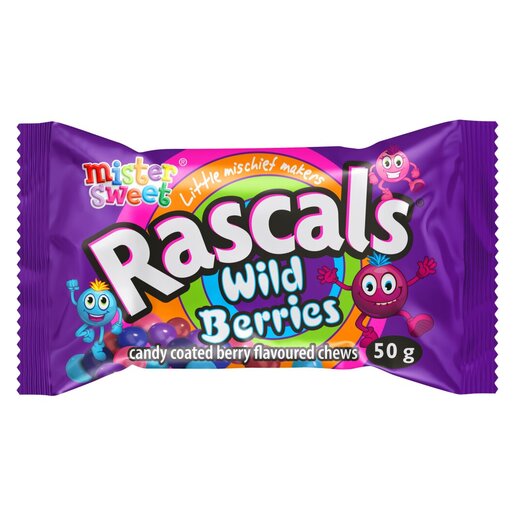 Mr Sweet Rascals Wild Berries 50G
